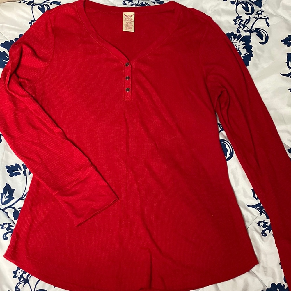 Red long sleeve